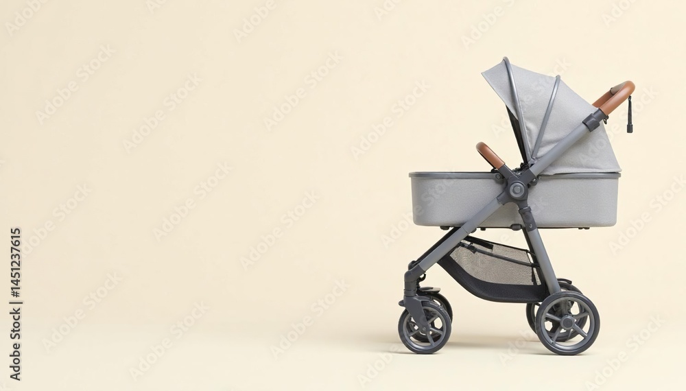 Subtle grey geometric stroller print on beige, texture, design Subtle grey geometric stroller print on beige, texture, design