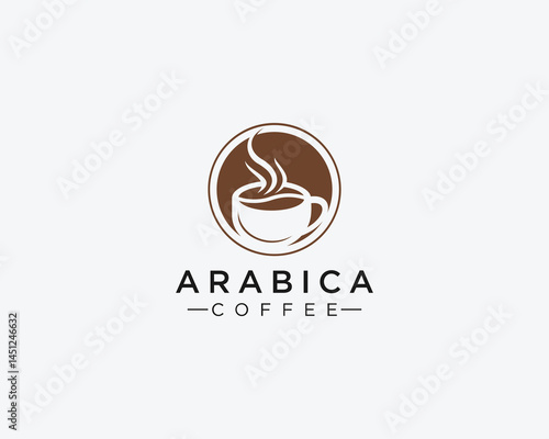 Arabica coffee logo