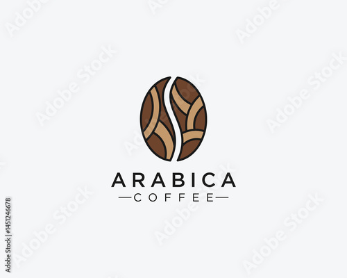 Arabica coffee logo