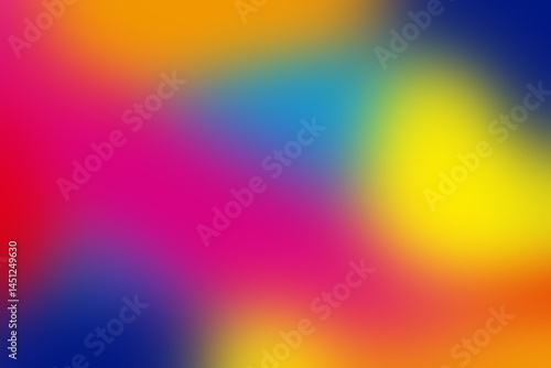 Wallpaper Mural Colorful abstract blurred gradient background Torontodigital.ca
