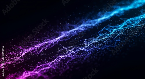 Cosmic Dust Trails AI Generated