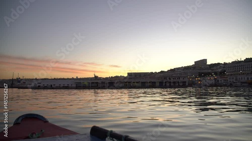sunset in algiers