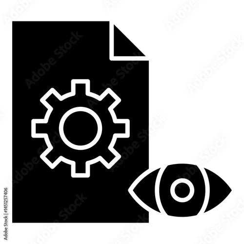 Visual Management Icon Element For Design