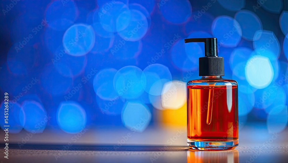Abstract Blue Bokeh Background, Perfect for Product Photography Abstract Blue Bokeh Background, Perfect for Product Photography