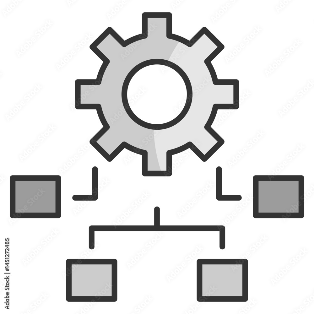 Process Icon Element For Design Process Icon Element For Design