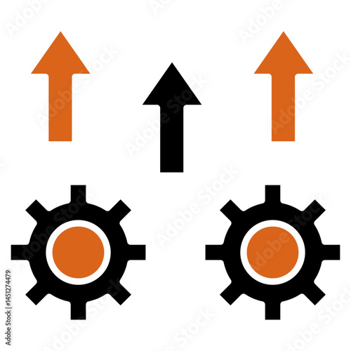 Continuous Improvement Icon Element For Design
