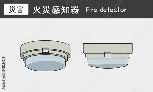  火災　感知器　熱　Fire detector
