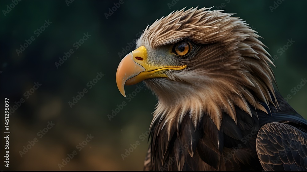 Obraz premium golden eagle portrait