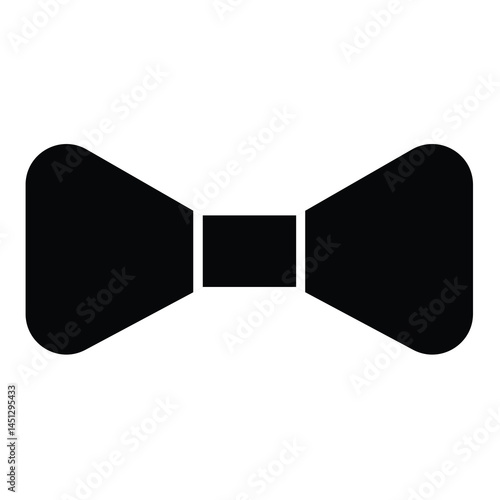 black bow tie