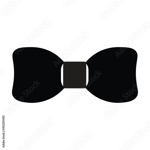 black bow tie