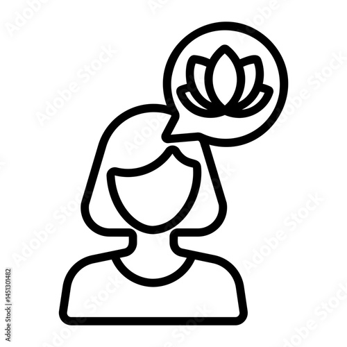 peace of mind Line Icon