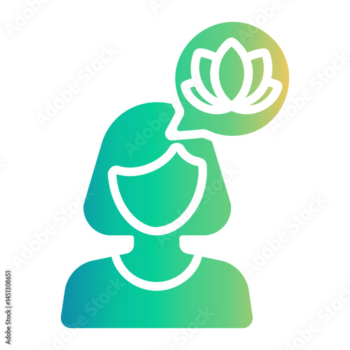 peace of mind Gradient icon