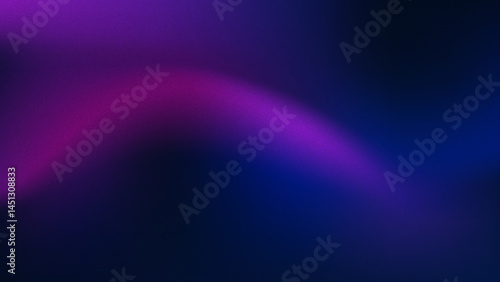 Purple blue grainy gradient mesh background with abstract wave design