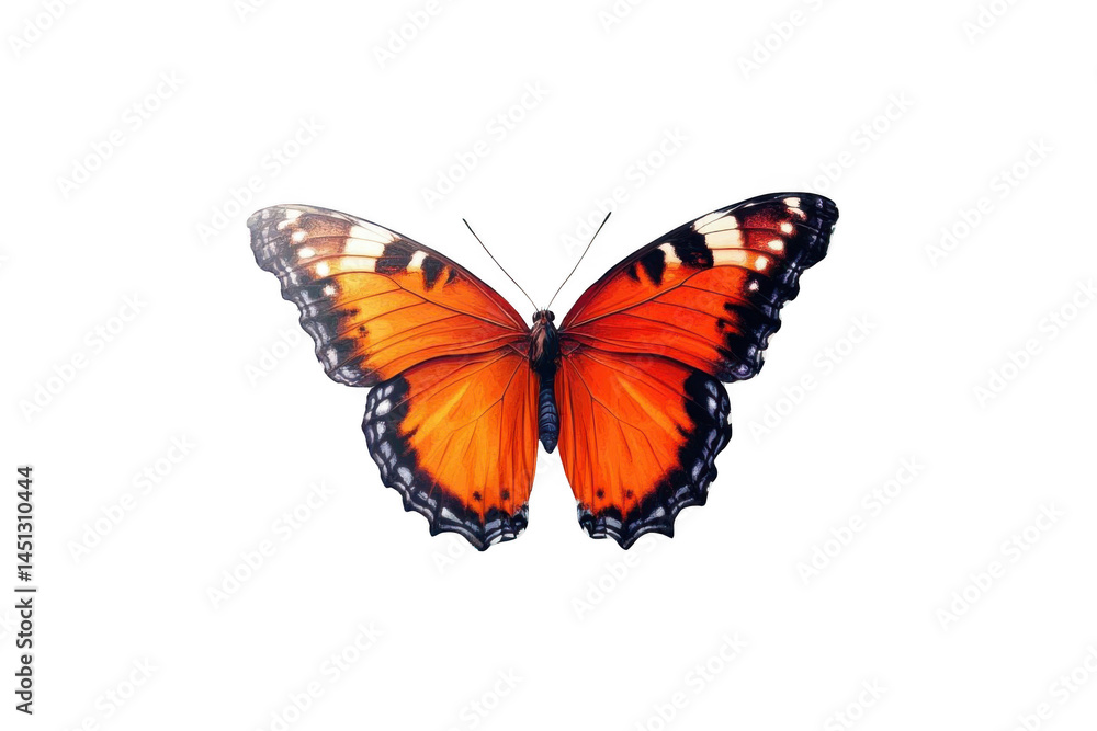 See Monarch Butterfly with Black Background for Flying Concept Theme See Monarch Butterfly with Black Background for Flying Concept Theme