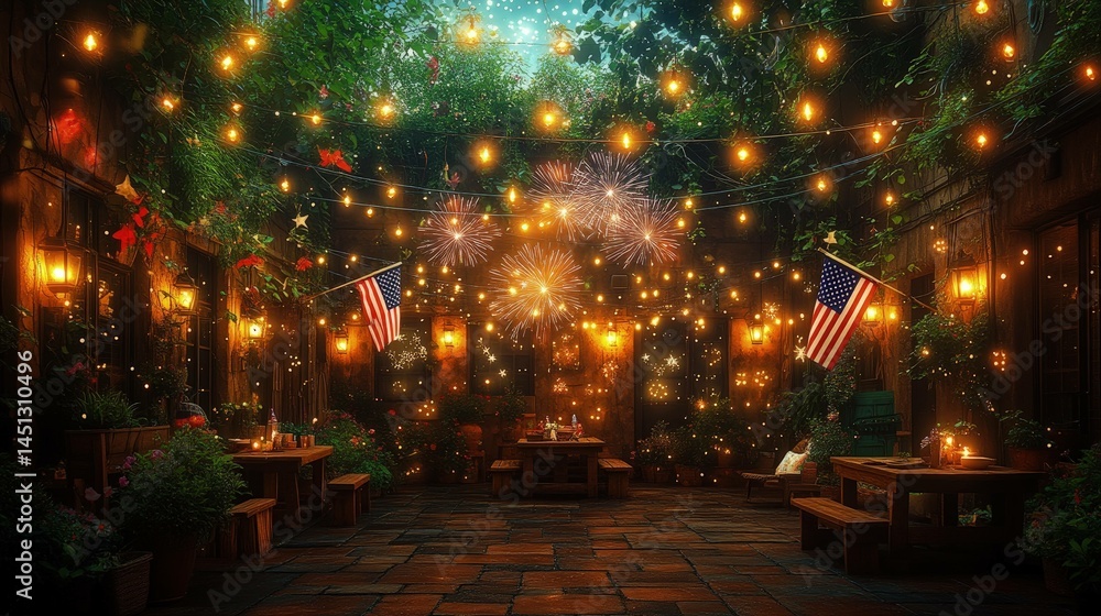 Obraz premium Abstract warm light path background