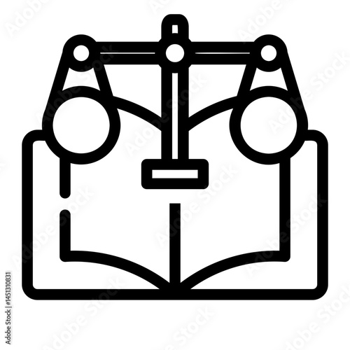 political Line Icon
