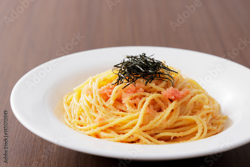 たらこスパゲッティ　Cod roe spaghetti