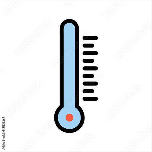 thermometer vector icon