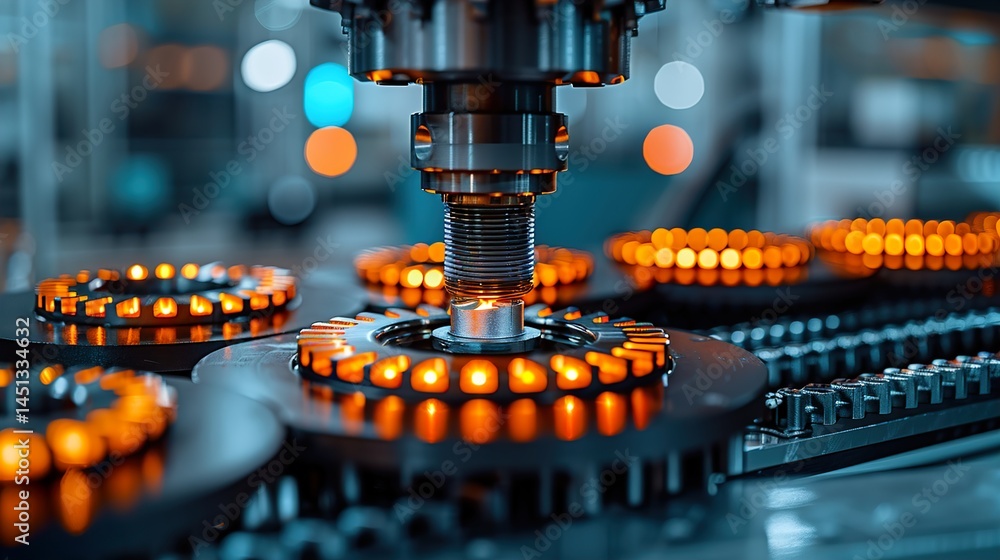 Large industrial gear rotating in complex machinery HD 8K wallpaper Photographic Image Large industrial gear rotating in complex machinery HD 8K wallpaper Photographic Image