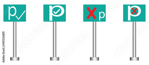 No park Sign. Sign design. you can do in naw parking. vector design for you.  