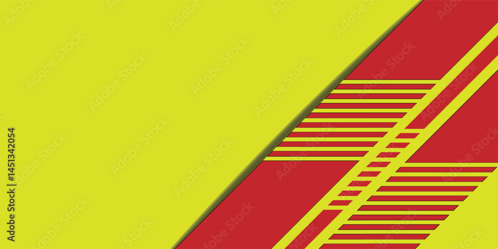 custom made wallpaper toronto digitalAbstract yellow and red dynamic sporty horizontal background template for media promotion or web banner