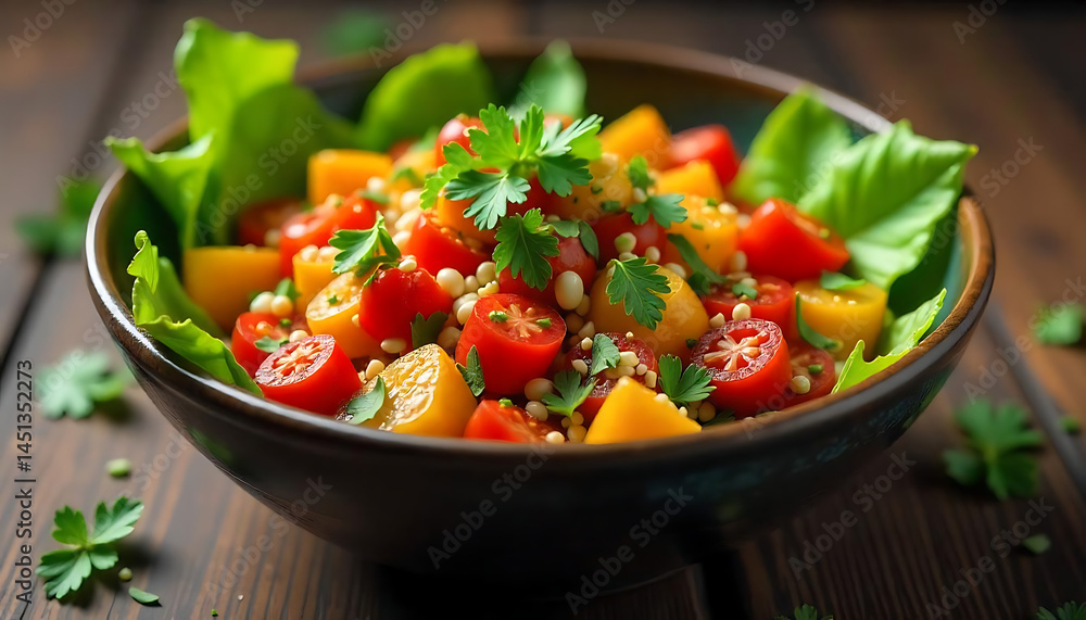 a beautiful saladad bowl a beautiful saladad bowl