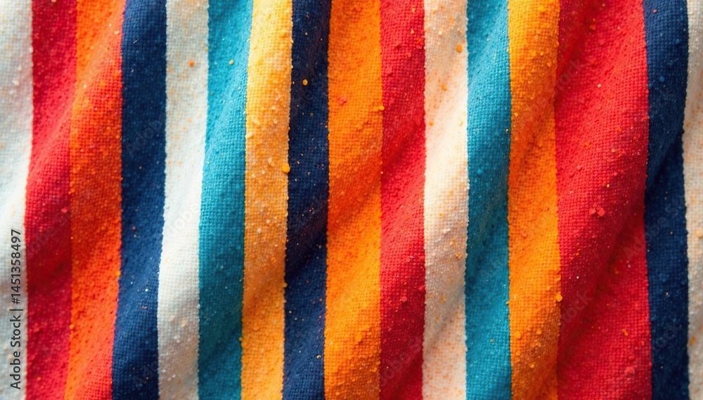 Striped fabric close up showcasing a simple repeating pattern, clothing, clean Striped fabric close up showcasing a simple repeating pattern, clothing, clean