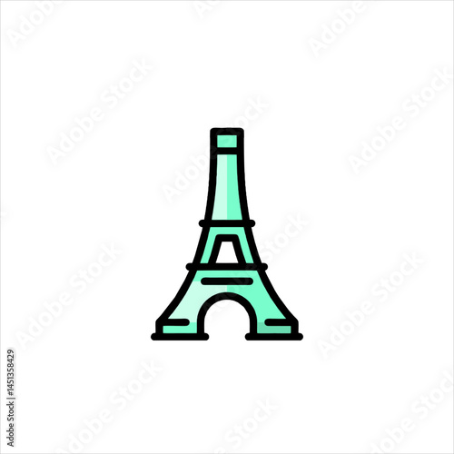 eiffel tower vector illustration