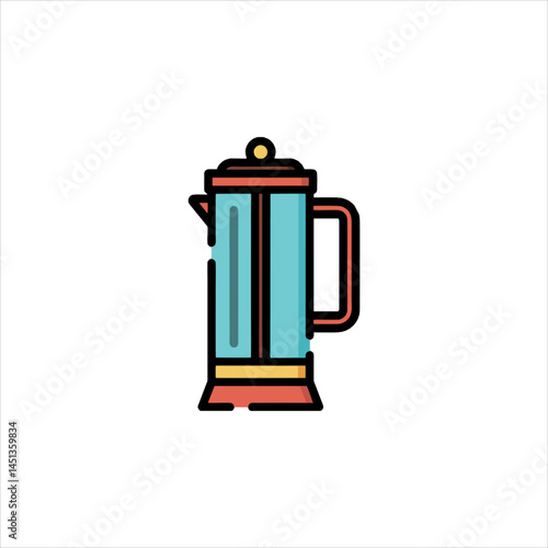 vector illustration of a lamp