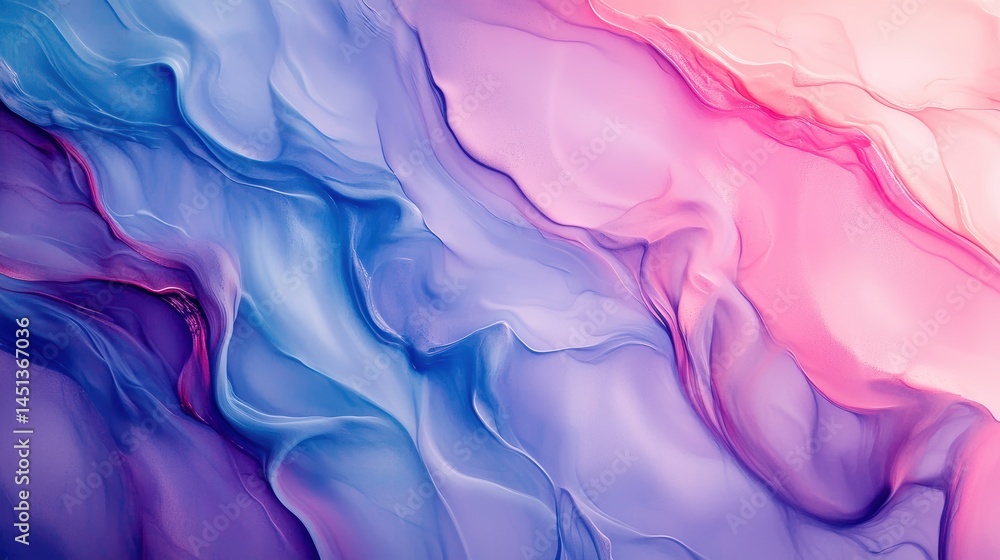 Obraz premium Abstract colorful fluid wave pattern design.