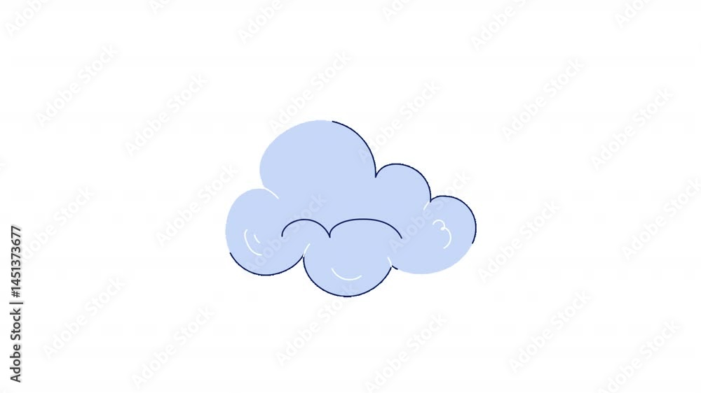 Cloud Folder Animation Cloud Folder Animation