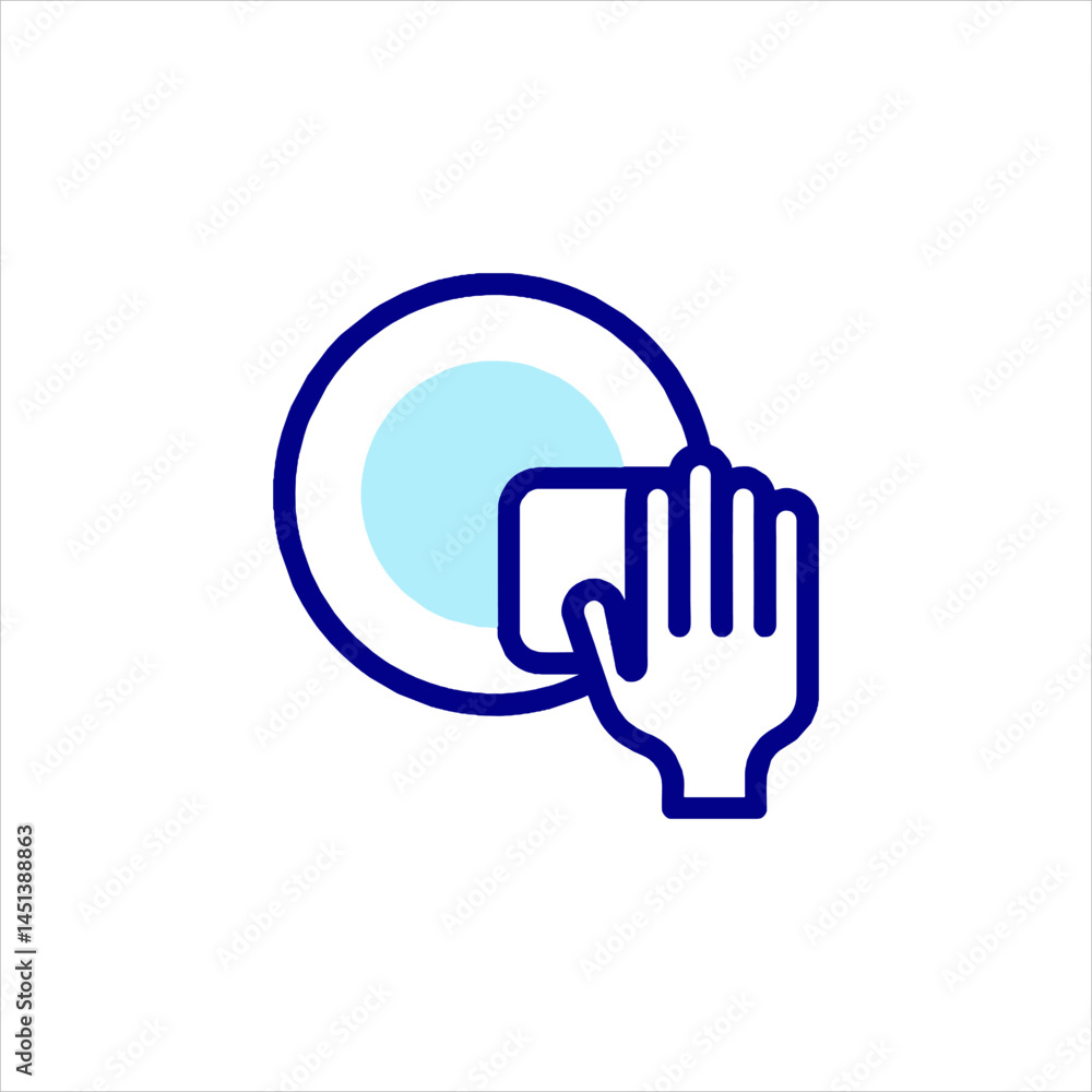 vector hand icon vector hand icon