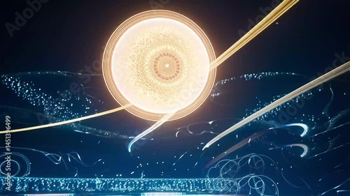 Backdrops, Tech, Abstract Art, Circles