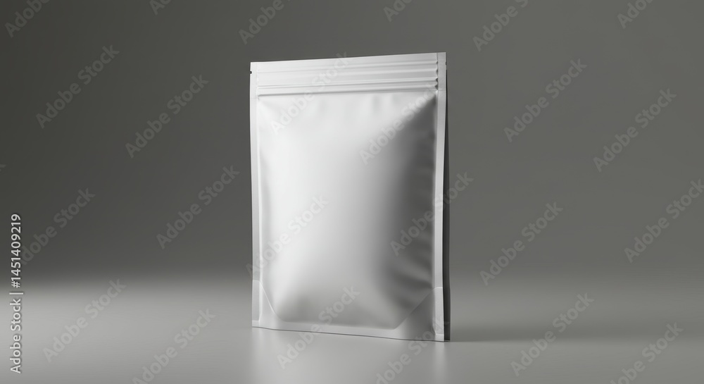 White Pouch with Zipper White Pouch with Zipper