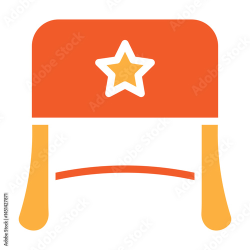 Earflap Hat Vector Glyph Two Colors Icon Design
