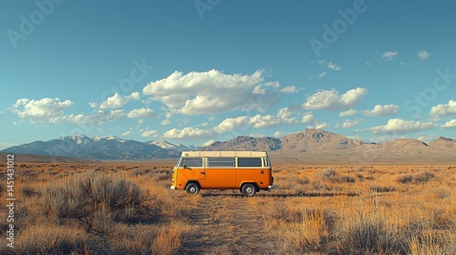 Desert Van Adventure, Sunny Day