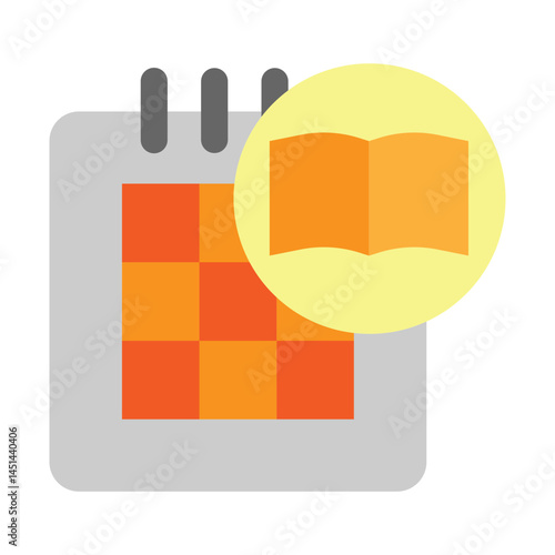 Campus Event Vector Flat Icon Design