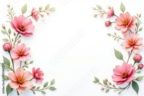 Delicate, small-scale floral print on white background, vintage, botanical, textile