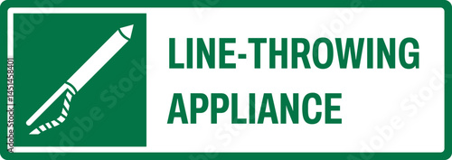 emergency and first aid safety signs v2 uppercase text_line-throwing appliance_landscape size 1/2 a4,a3,a2,a1	 
