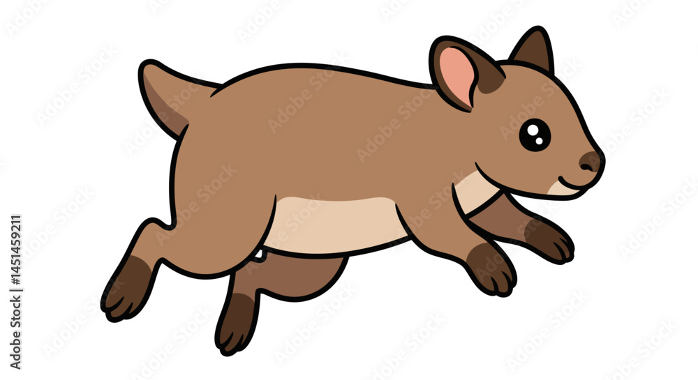 A Playful Cartoonish Vector Illustration Depicts A Smiling Wild Cat Cub With Brown Spots And An Orange Coat In A Dynamic Pose Seemingly Mid Stride Conveying A Sense Of Joy And Animation A Playful Cartoonish Vector Illustration Depicts A Smiling Wild Cat Cub With Brown Spots And An Orange Coat In A Dynamic Pose Seemingly Mid Stride Conveying A Sense Of Joy And Animation