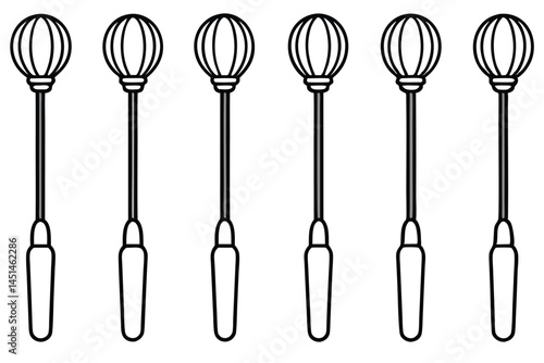 Doppler Probes in Science Line Art