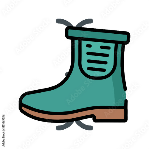 illustration of boots