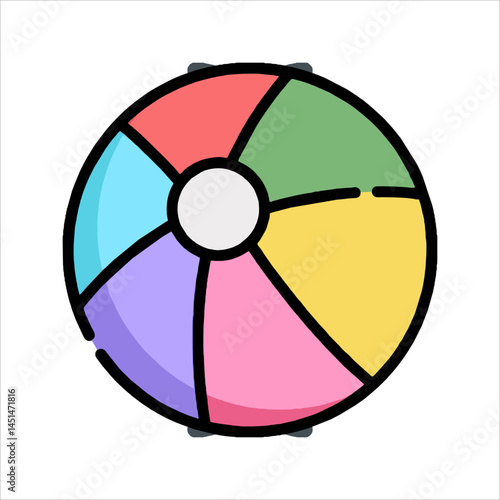 colorful plastic caps