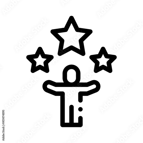 ambassador line icon