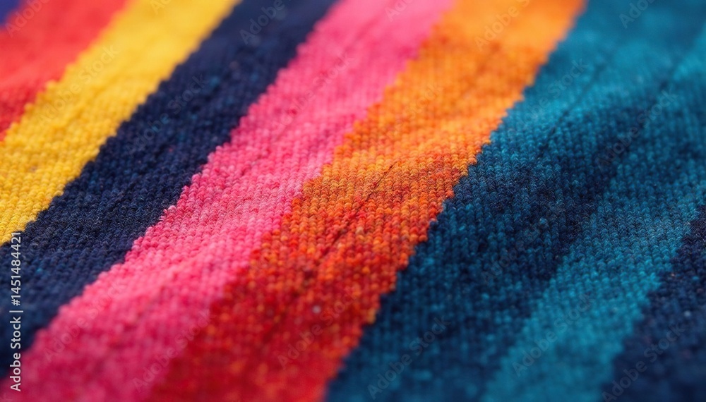 Striped fabric swatch close-up showing texture, red, fashion, graphic Striped fabric swatch close-up showing texture, red, fashion, graphic