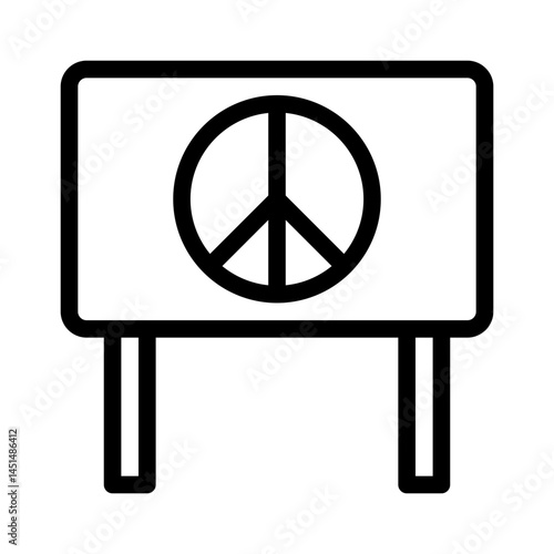 protest line icon