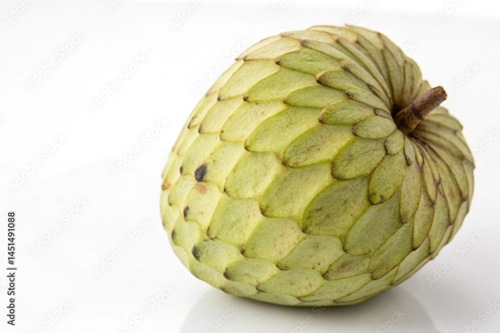 Fototapeta premium fresh green Cherimoya