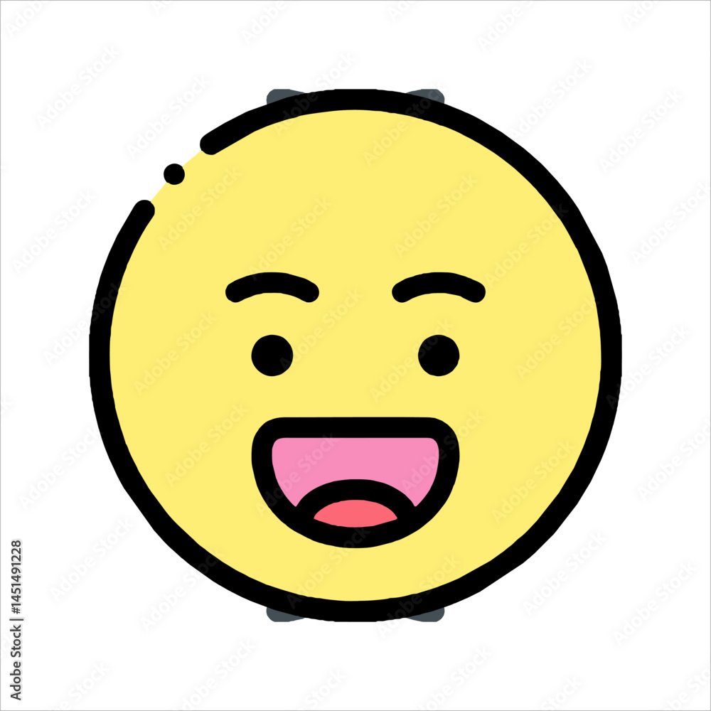 Fototapeta premium happy smiley face