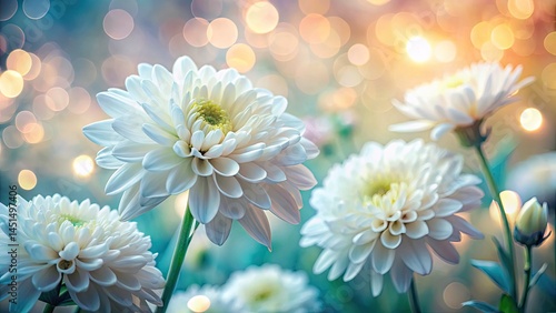 Long Exposure White Flowers Bokeh Photography, Dreamy Floral Macro, Soft Focus Bloom Images, White Flower Backgrounds, Blurred Nature Photography