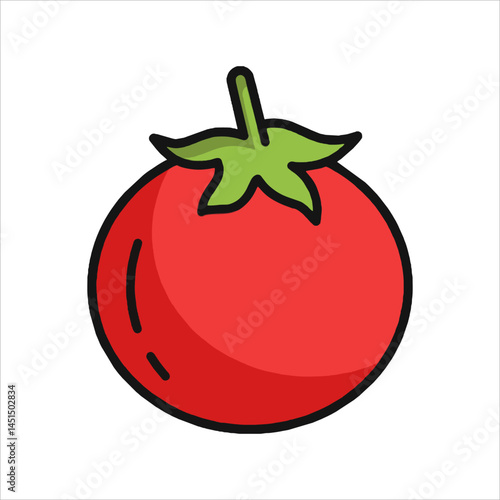 tomato vegetable vector illustration